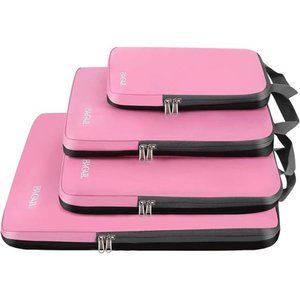 4Pack Compression Packing Cubes Travel Accessories Expandable Packing Organizers